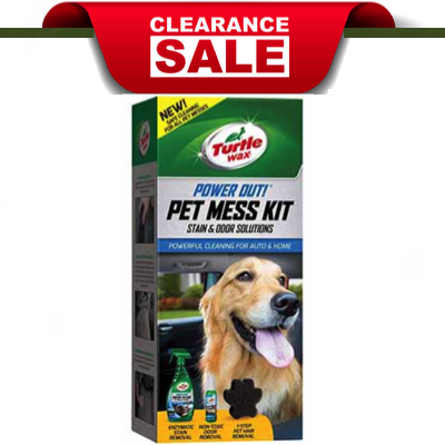 LIMITED STOCKS LEFT TurtleWax Pet Mess Kit